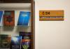American Indian Studies bookcase with faculty research