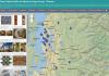 Sample shot of new website identifying Coast Salish art in King County