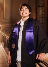 Devin Sampson Craig in graduation gown